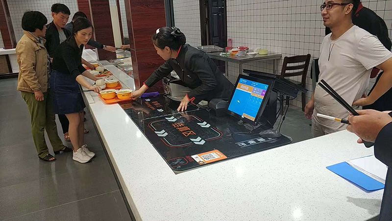 广陵服务区采用我公司生产智慧云餐厅管理系统