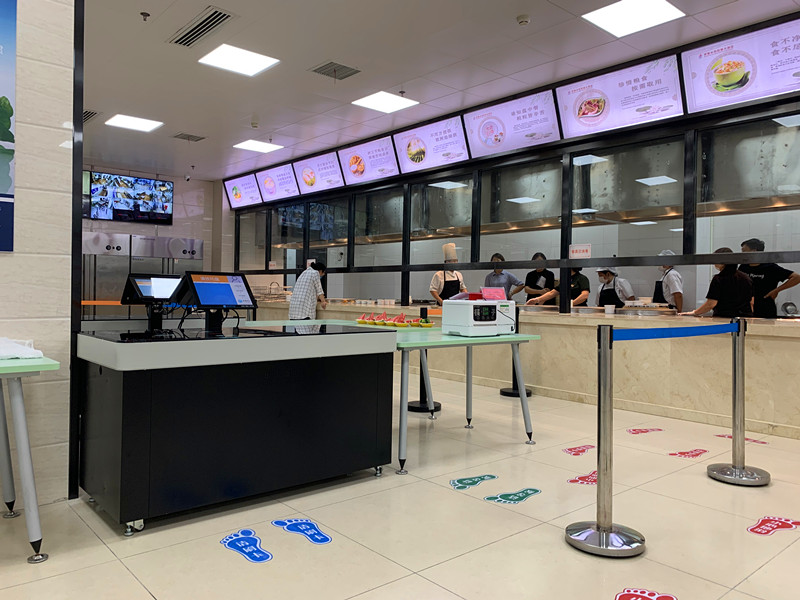 安建工集团食堂构建新蓝云智慧餐厅