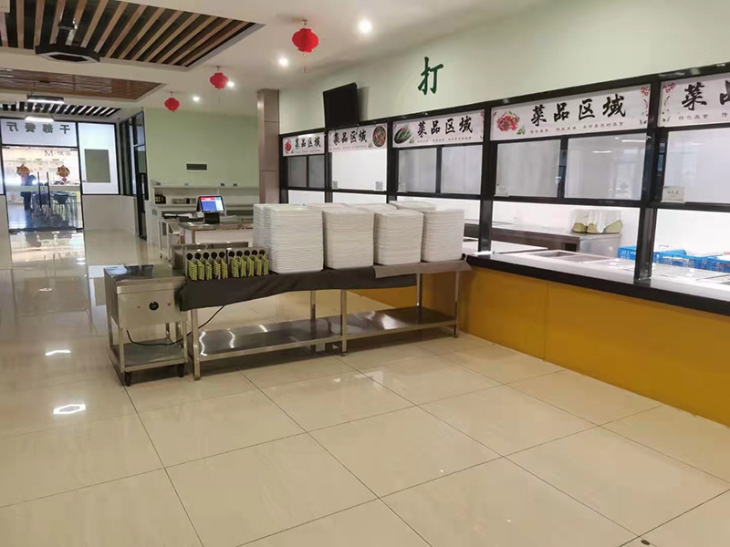 立讯智造员工餐厅投入新蓝智慧餐台结算系统