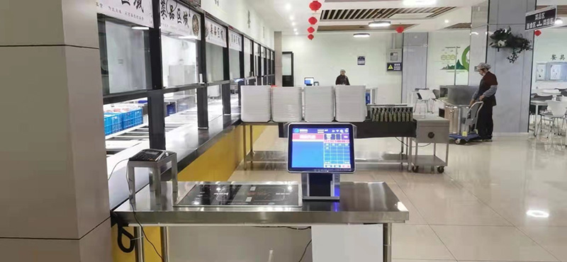 立讯智造员工餐厅投入新蓝智慧餐台结算系统