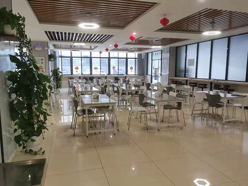 立讯智造员工餐厅投入新蓝智慧餐台结算系统