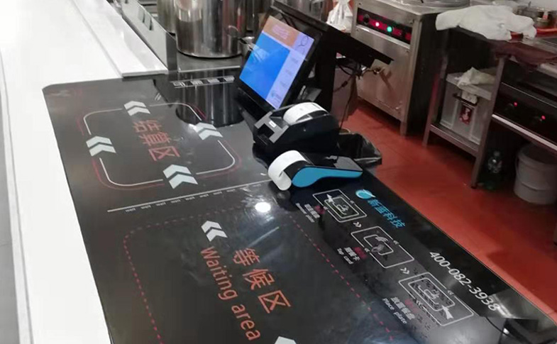 上海航头服务区入驻新蓝智慧餐厅电子餐台