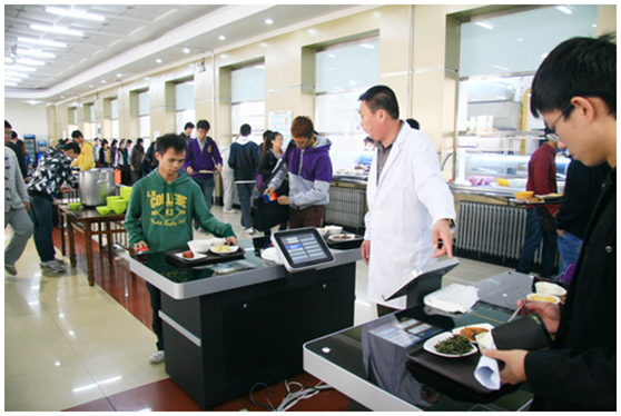 新蓝智慧餐厅安装实例