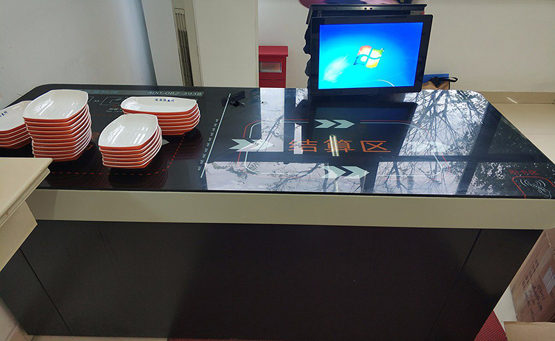 苏州市运西派出所使用我公司智慧餐台人脸识别现场