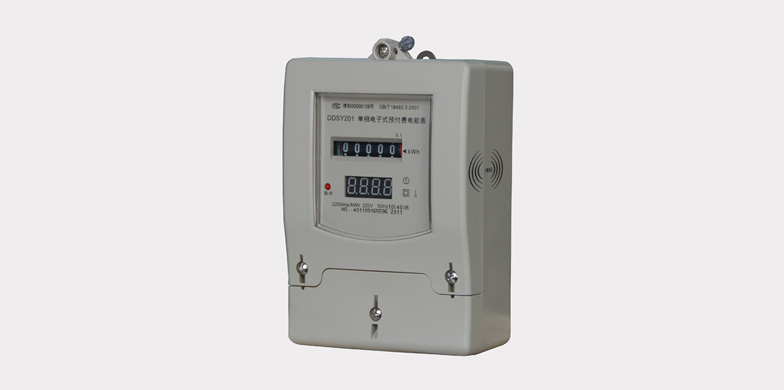 非接触式IC卡单相电能表 DDSYF-4S10XL